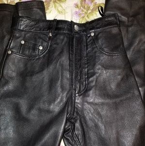 Banana Republic leather pants